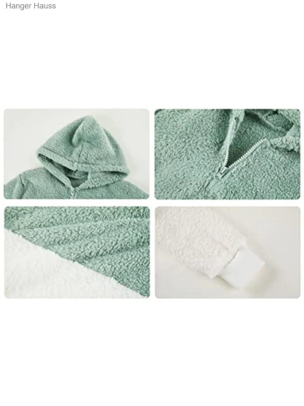 Girls Fuzzy Fleece Pullover Hoodie Sweatshirt 4-15 Years